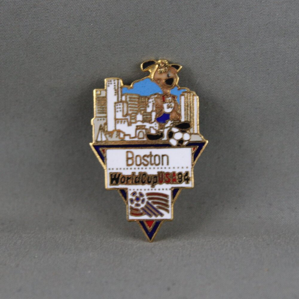World Cup 1994 Pin - Match Location Pin Boston Triangle Design - Peter David